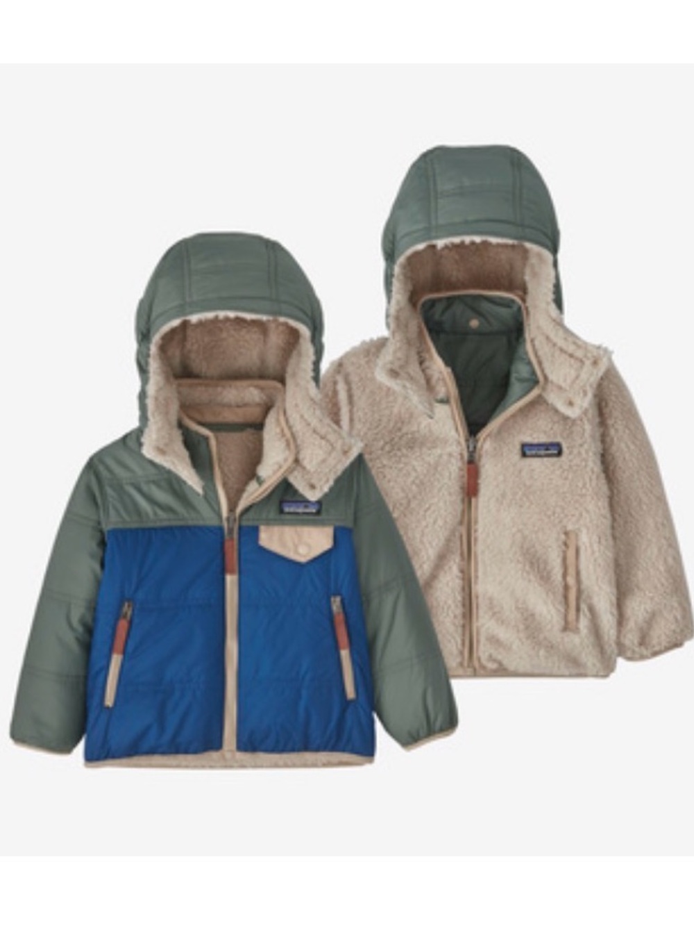 Patagonia Baby Reversible Tribbles Coat 5T